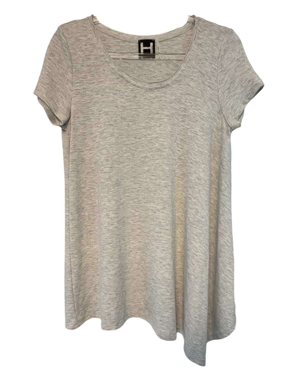 H by Bordeaux Asymmetrical Tunic Top